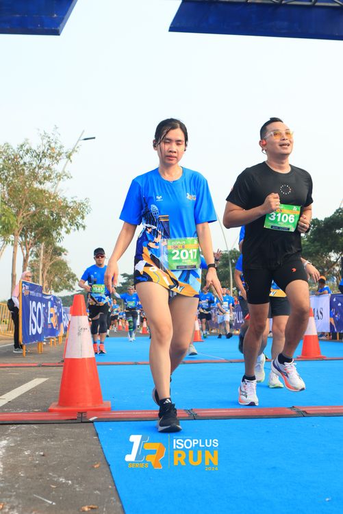 Race photo from ISOPlus Run 2024 Jakarta