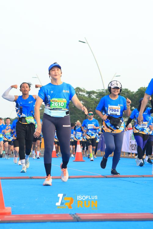 Race photo from ISOPlus Run 2024 Jakarta