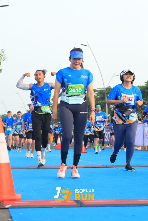 Race photo from ISOPlus Run 2024 Jakarta