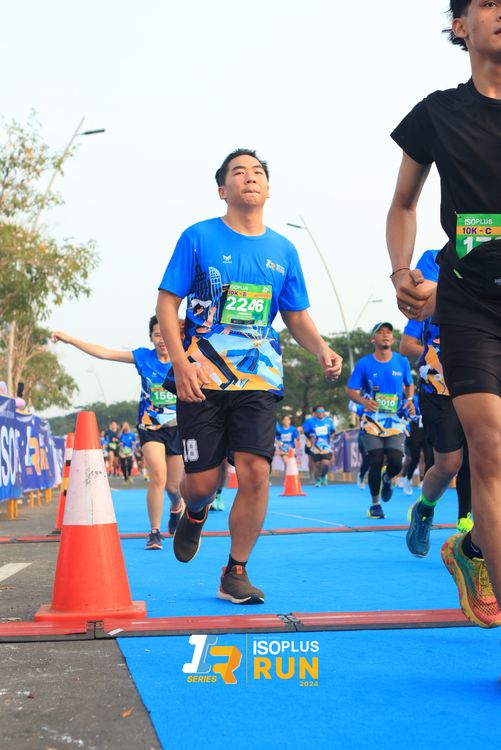 Race photo from ISOPlus Run 2024 Jakarta