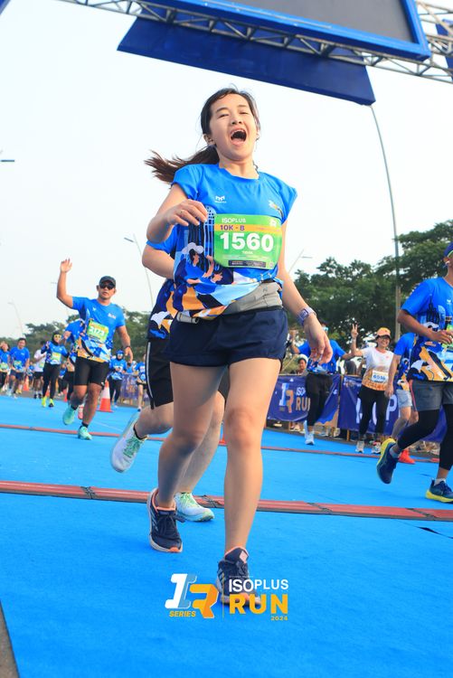 Race photo from ISOPlus Run 2024 Jakarta
