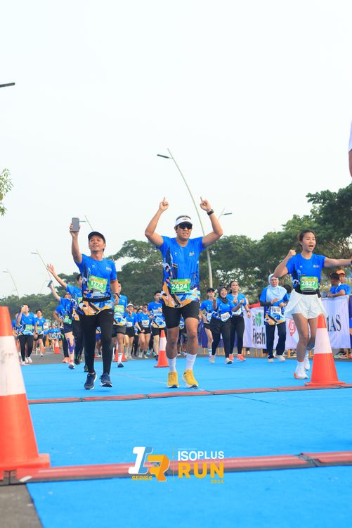 Race photo from ISOPlus Run 2024 Jakarta