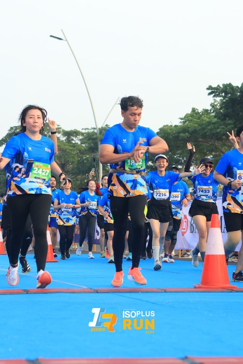 Race photo from ISOPlus Run 2024 Jakarta