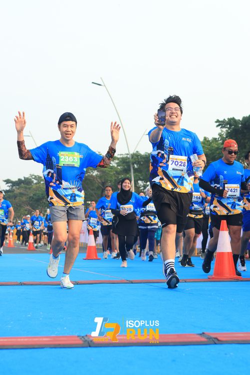 Race photo from ISOPlus Run 2024 Jakarta