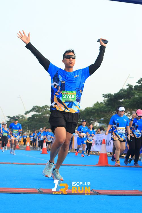Race photo from ISOPlus Run 2024 Jakarta
