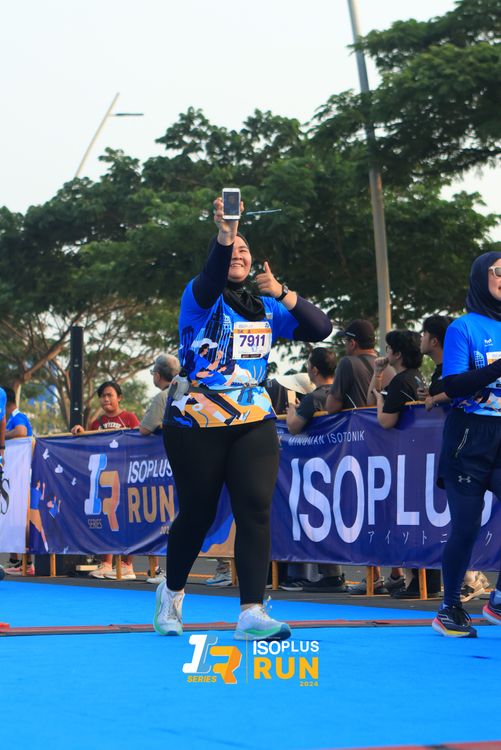 Race photo from ISOPlus Run 2024 Jakarta