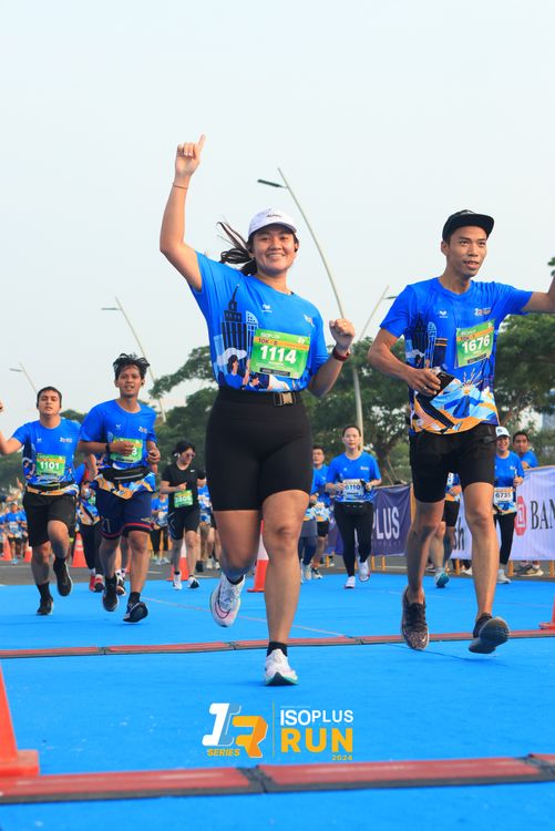 Race photo from ISOPlus Run 2024 Jakarta