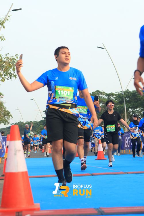 Race photo from ISOPlus Run 2024 Jakarta
