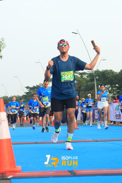 Race photo from ISOPlus Run 2024 Jakarta