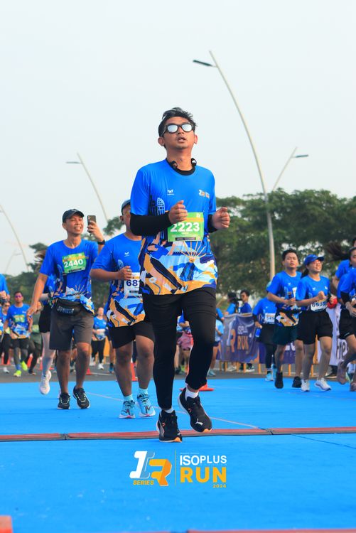 Race photo from ISOPlus Run 2024 Jakarta