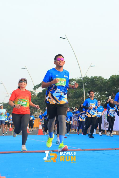Race photo from ISOPlus Run 2024 Jakarta
