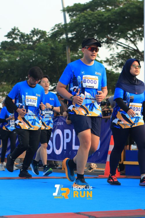 Race photo from ISOPlus Run 2024 Jakarta