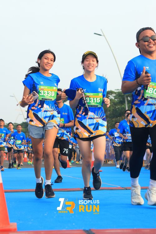 Race photo from ISOPlus Run 2024 Jakarta