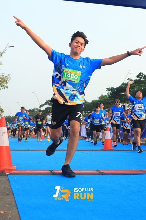 Race photo from ISOPlus Run 2024 Jakarta