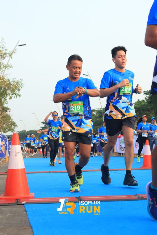 Race photo from ISOPlus Run 2024 Jakarta