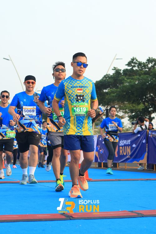 Race photo from ISOPlus Run 2024 Jakarta