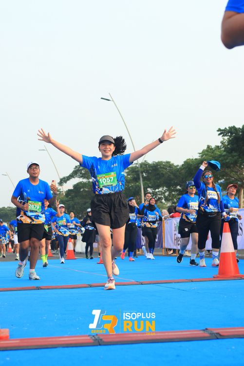 Race photo from ISOPlus Run 2024 Jakarta