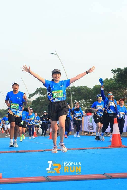Race photo from ISOPlus Run 2024 Jakarta