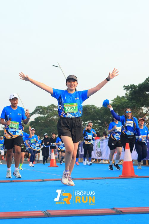 Race photo from ISOPlus Run 2024 Jakarta