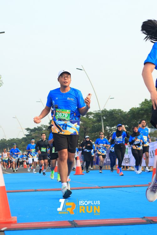 Race photo from ISOPlus Run 2024 Jakarta
