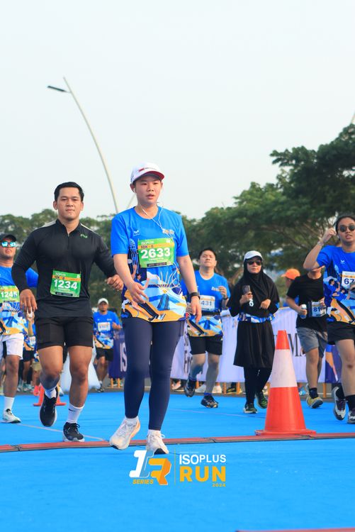 Race photo from ISOPlus Run 2024 Jakarta