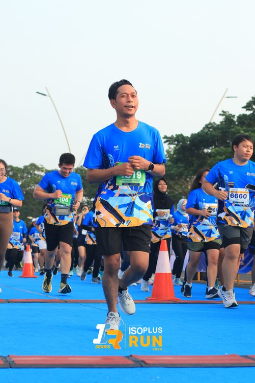 Race photo from ISOPlus Run 2024 Jakarta