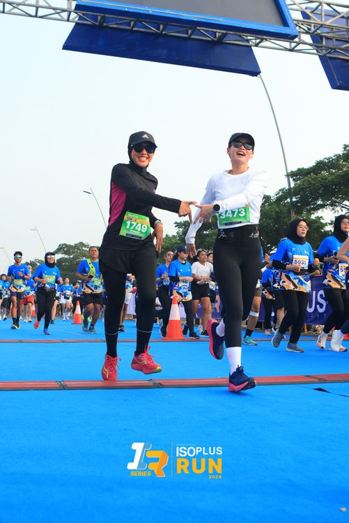 Race photo from ISOPlus Run 2024 Jakarta