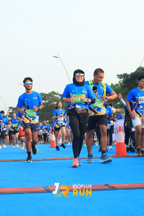 Race photo from ISOPlus Run 2024 Jakarta