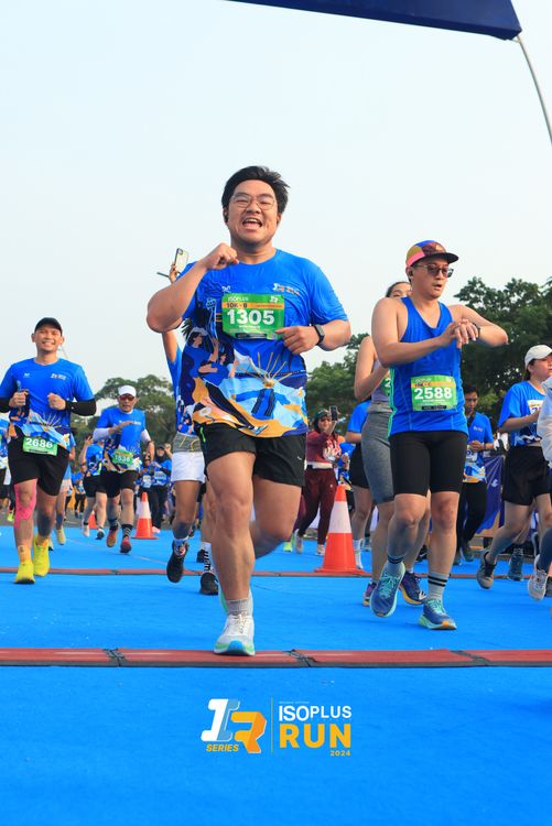 Race photo from ISOPlus Run 2024 Jakarta