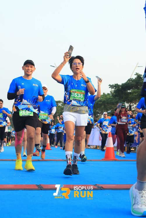 Race photo from ISOPlus Run 2024 Jakarta