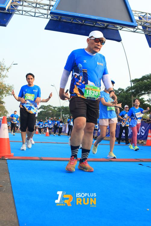 Race photo from ISOPlus Run 2024 Jakarta