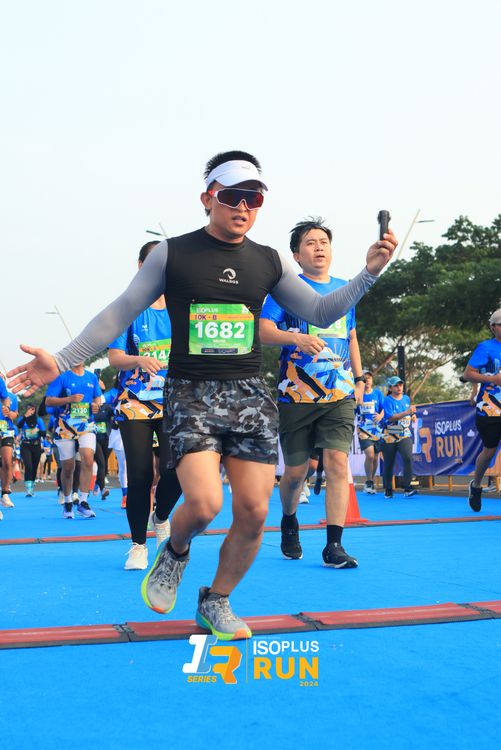 Race photo from ISOPlus Run 2024 Jakarta