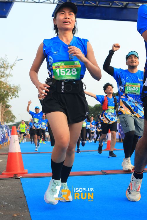 Race photo from ISOPlus Run 2024 Jakarta