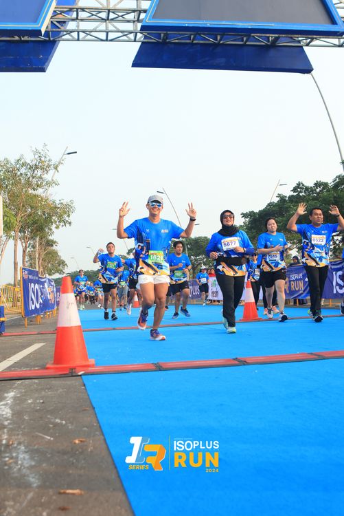 Race photo from ISOPlus Run 2024 Jakarta