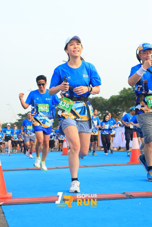 Race photo from ISOPlus Run 2024 Jakarta