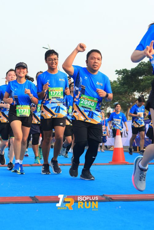 Race photo from ISOPlus Run 2024 Jakarta