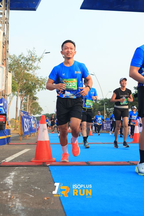 Race photo from ISOPlus Run 2024 Jakarta