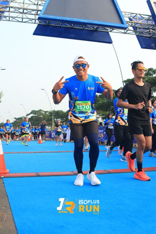 Race photo from ISOPlus Run 2024 Jakarta