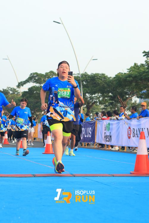 Race photo from ISOPlus Run 2024 Jakarta