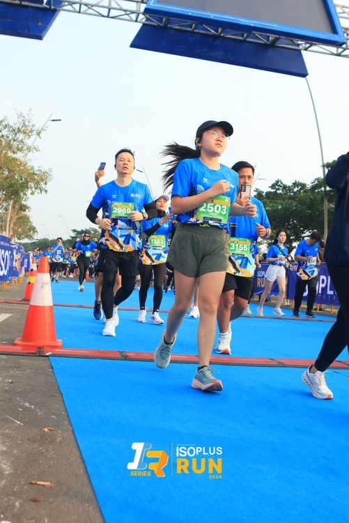 Race photo from ISOPlus Run 2024 Jakarta