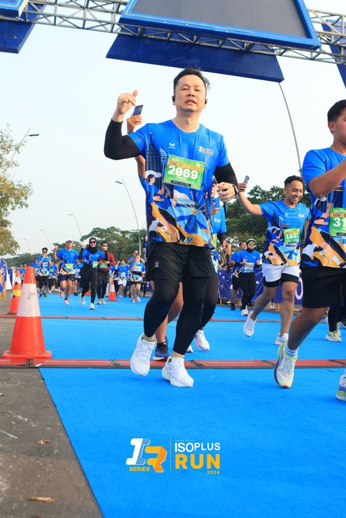 Race photo from ISOPlus Run 2024 Jakarta