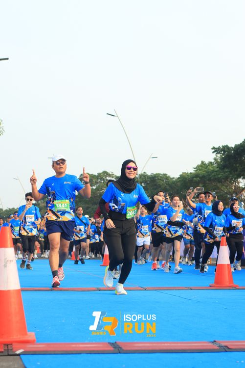 Race photo from ISOPlus Run 2024 Jakarta