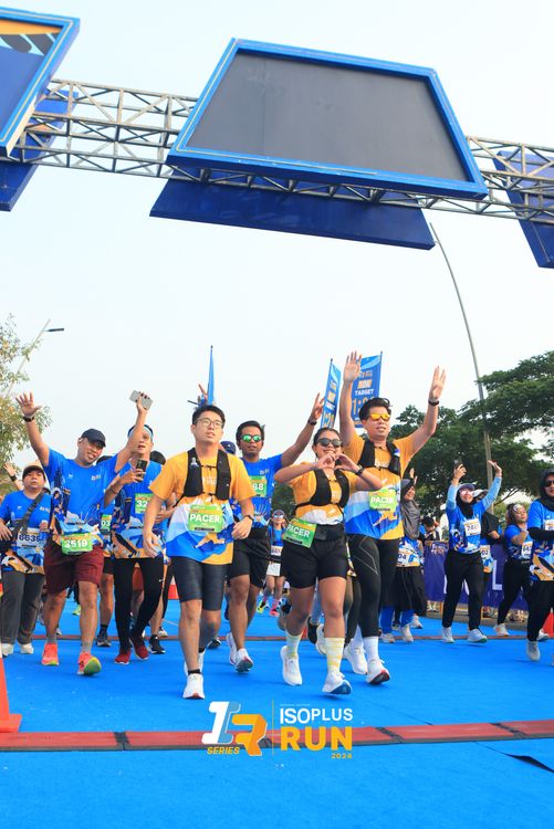 Race photo from ISOPlus Run 2024 Jakarta
