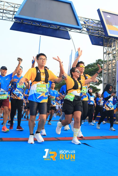 Race photo from ISOPlus Run 2024 Jakarta