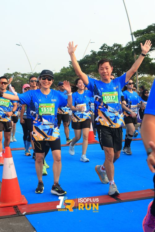 Race photo from ISOPlus Run 2024 Jakarta
