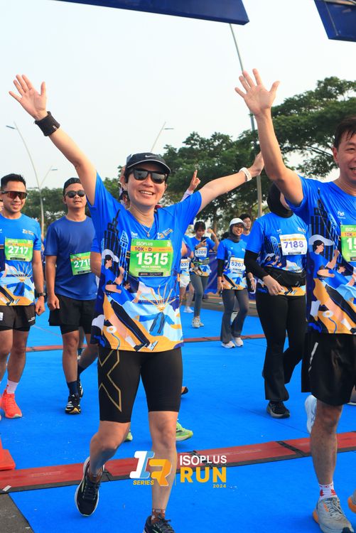 Race photo from ISOPlus Run 2024 Jakarta