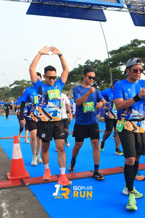 Race photo from ISOPlus Run 2024 Jakarta