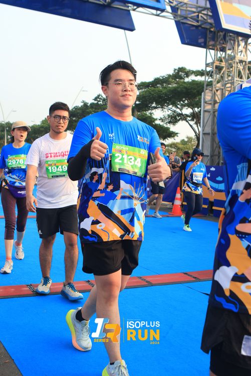 Race photo from ISOPlus Run 2024 Jakarta