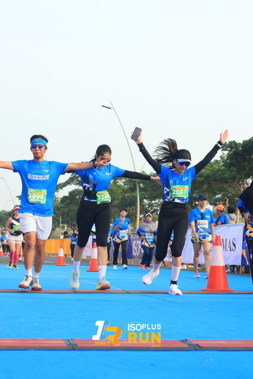 Race photo from ISOPlus Run 2024 Jakarta