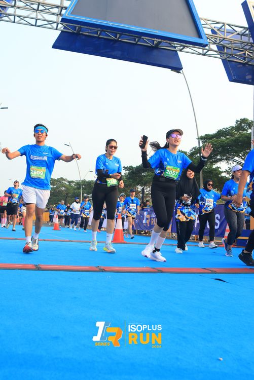 Race photo from ISOPlus Run 2024 Jakarta